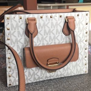 Authentic Michael Kors purse with studs